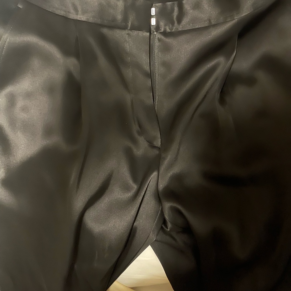 babaton decider BLACK satin pant